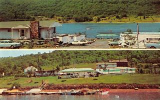 Mchenry Maryland Deep Creek Lake Del - Wanda Motel Vintage Postcard Je359100