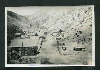 Vintage 5x7 Photo Monitor Mogul Mining District Alpine County California 427119