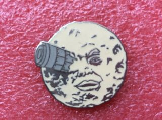 Pins Cinema Georges Melies Film Le Voyage Dans La Lune Vintage Badge Lapel Pin