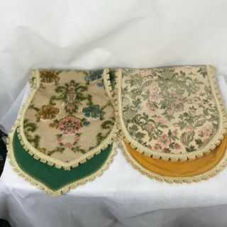 2 Vintage Belgium Tapestry Table Runners