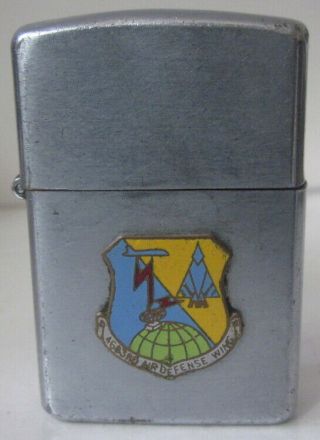 Vietnam War Souvenir Cigarette Lighter U.  S.  Air Force 4683rd Air Defense Wing