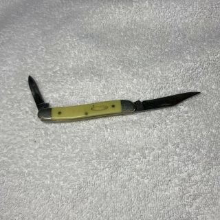 Case Xx 32087 Cv Usa Made Vintage Folding Pocket Knife 2 Blades