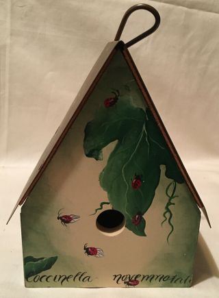 Vintage Hanging Decor Bird House By The Branch Office - 1997.