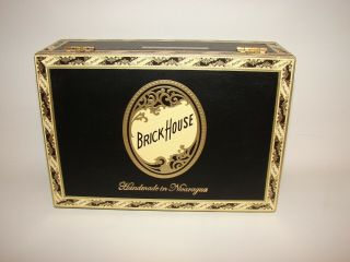 Brick House Empty Cigar Box - - Robusto Maduro 5 X 54