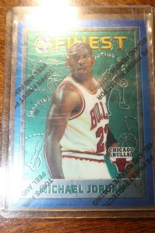 1995 - 96 Topps Finest Series 2 complete set Michael Jordan Pippen Rodman Magic 2