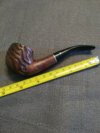Vintage Dr.  Grabow Imported Briar Tobacco Smoking Pipe Bent Rustic