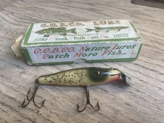 Vintage Creek Chub Baby Pikie Minnow Antique Fishing Lure