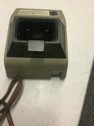 Vintage GE MPE PE Personal Rapid Radio Battery Desk Charger HAM 3