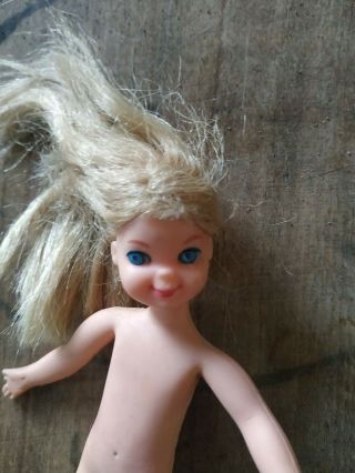 Vintage | Poupée TUTTI | Blonde | Petite soeur de Barbie | Mattel 1965 2