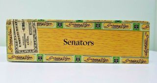 Vintage Garcia Y Vega Tampa Made In Bond Cigar Box - Senators 3