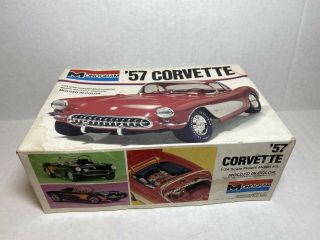 Monogram 57 Corvette Car Model Kit 1/24 Scale