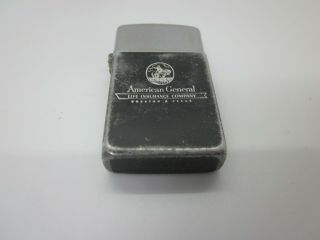 American General Life Insurance Cigarette Lighter Old Vintage Rare Smoke