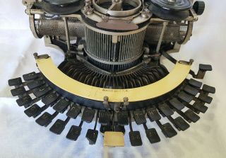 Antique Hammond 12 Circular Typewriter Serial 71984 3