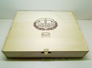 Generic Cigars Empty Wooden Box 10.  5 " X 8.  25 " X 2.  13 " Swiss Made