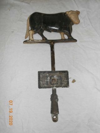 Antique Cast Iron Butcher Shop Trade Sign Iga Rare Vgc
