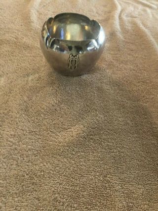 The Kalo Shop Hand Wrought Bowl Sterling Silver 5 " Diameter And 3.  5 " Tall