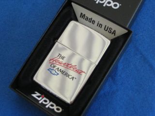 Zippo Lighter Heartbeat Of America
