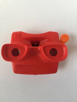 Vintage View Master 3 - D Red In Color Collectible