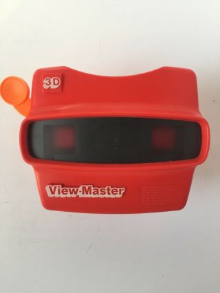 VINTAGE VIEW MASTER 3 - D RED IN COLOR COLLECTIBLE 3