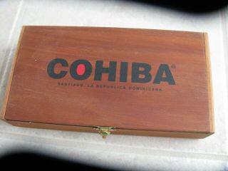Cohiba Wood Cigar Box [empty]