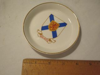 vintage Lord Nelson Pottery England 9 - 68 NOVA SCOTIA dish small round tray 2