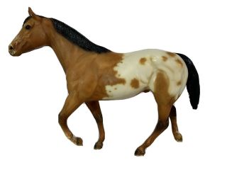 Vintage Breyer Appaloosa Stock Horse Stallion Bay White 232 Hand Painted Usa