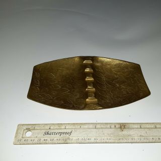 Vintage Brass Ash Tray Made In India