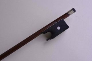 Antique E Sartory A Paris France Brazilian Wood Violin Bow 75.  0 Cm=29 In Long