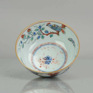 Antique 18th Kakiemon Parrot Qing Dynasty Chinese Porcelain Amsterdams B.