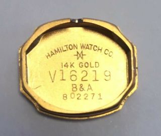 Hamilton 14k Gold And Diamond Ladies Watch & Welbros 14k Gold Ladies Watch