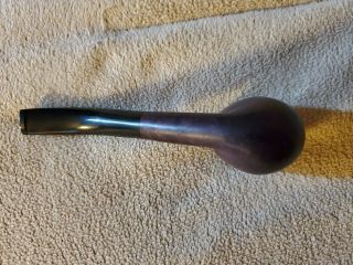 Van Dyke Italian Briar Pipe Bent Stem 4 1/2 Inches Long 3