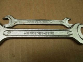 Vintage Mercedes Benz Tool Kit Wrenches 17/19MM 10/8mm DIN895 Matador Walter 3 3