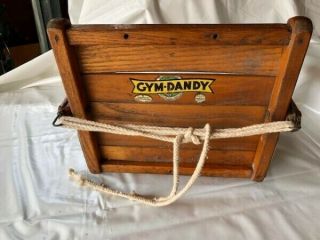 Vintage Child ' s Gym Dandy Swing,  Decal Intact,  has Good Housekeeping Seal 3