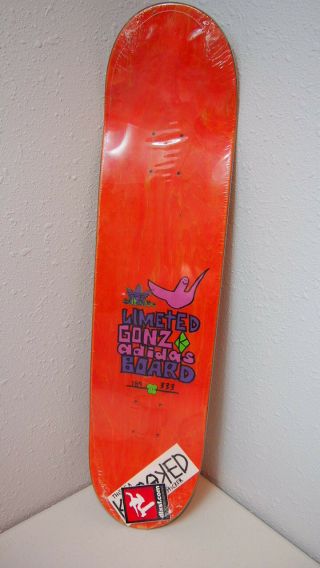 NOS Vintage Mark Gonzales Limited Skateboard Adidas Krooked Skateboarding Gonz 2