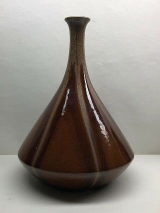 Vintage Retro Decorative Drip Glazed Ceramic Vase Genie Bottle