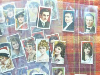 Cigarette Card 1925 To 1930 53 Cards Great Actors & Actres Silent Movie No278