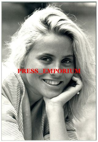 Sophie Favier A 21 Ans Coco Girl Portrait 1984 Photo Vintage Presse Press Foto
