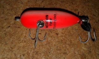 Vintage Heddon Tiny Torpedo Very Rare Uncatalogued Color - TUFF lure 3