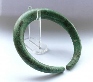 A Very Rare,  Huge Ancient Celtic/la Tene Bronze Armlet Torc