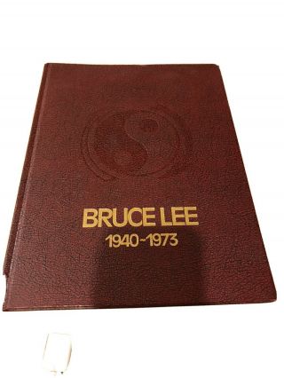 Bruce Lee 1940 - 1973 Hardcover 66 Pages Vintage.
