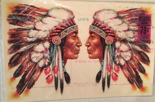 Vintage Meyercord Decals • Indianchief • New/old Stock • Package