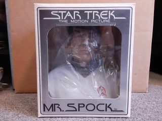 VTG 1979 Grenadier Spirits Co.  Star Trek Mr.  Spock Bust Statue Booze Decanter (C 2