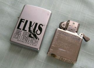 2007 Zippo Cigarette Lighter Full Size - Elvis Presley
