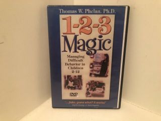 1 - 2 - 3 Magic: Managing Difficult Behavior In Children Dvd Vintage Educactional