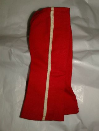 Vintage Tammy Doll Swinging Slacks Red Pants White Stripe Switchables 9242 - 8