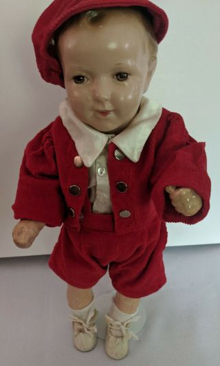 Very Rare Raleigh Toddler Boy Doll 13 1/2 " Htf