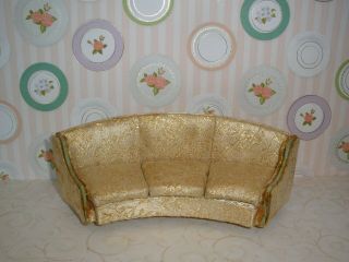 Petite Princess Vintage Dollhouse Furniture Ideal Sofa Couch With Box