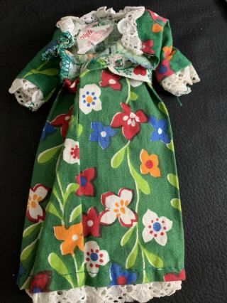VINTAGE Kenner 1972 BLYTHE Doll Clothing Outfit LOVE ' N LACE Dress 2