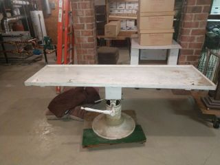 Vintage Antique Embalming Table