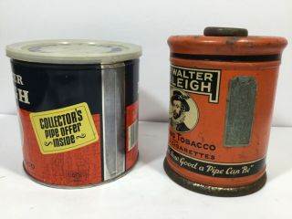 4 Vintage Tobacco Tins – Sir Walter Raleigh & Prince Albert Round 3